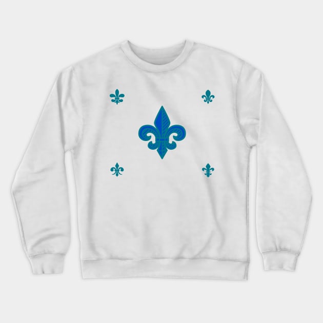 Fleur-de-lis Crewneck Sweatshirt by Scar